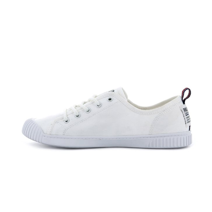 Dámské Tenisky Palladium Easy Krajkové Platene Low Tops Bílé | CZ EOZ-92V